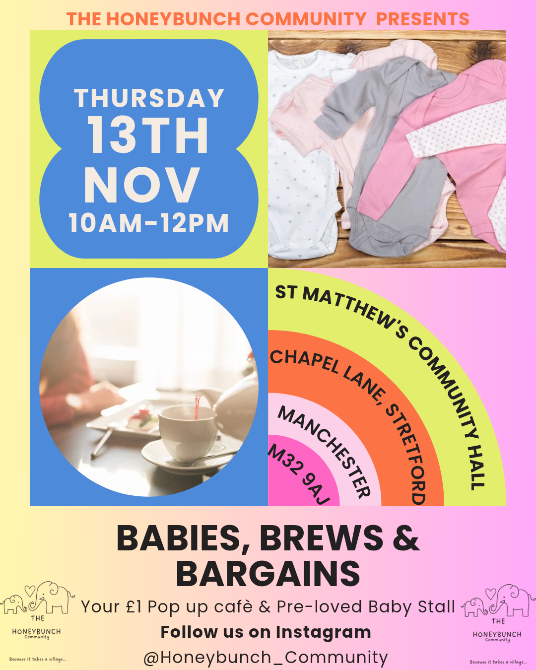 Babies,  Brews abd bargains 