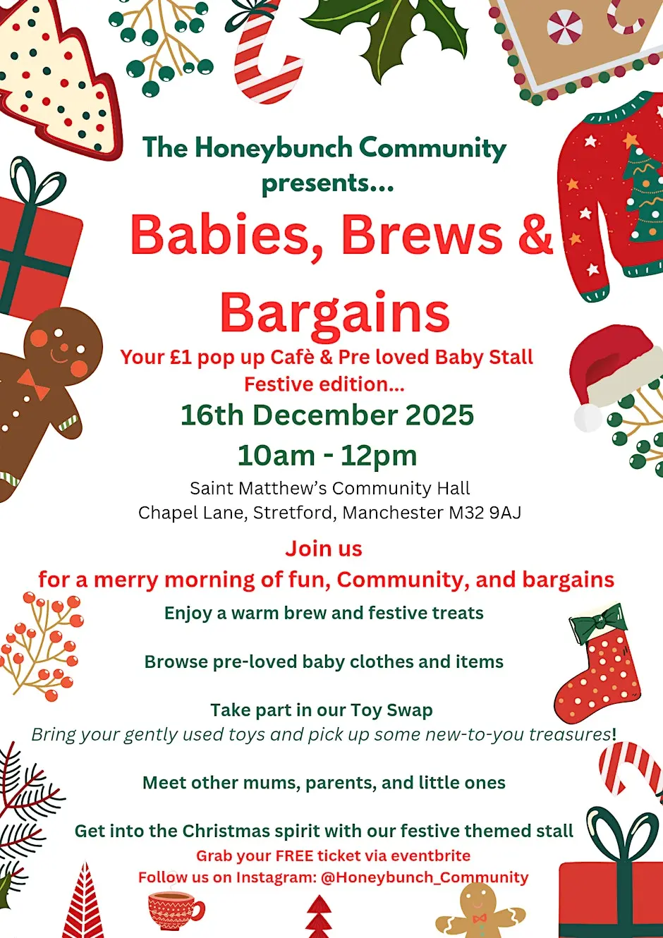 babies, bRews and bargains dec