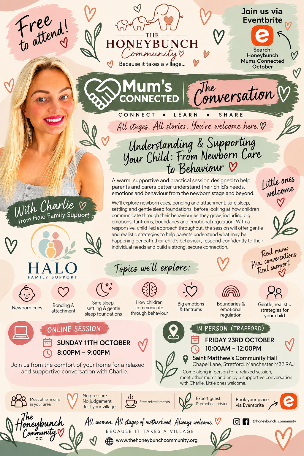 Charlie mums Connected 