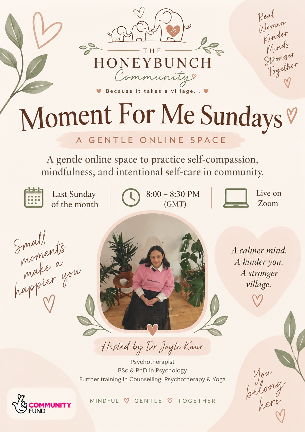 Moments for me flyer 