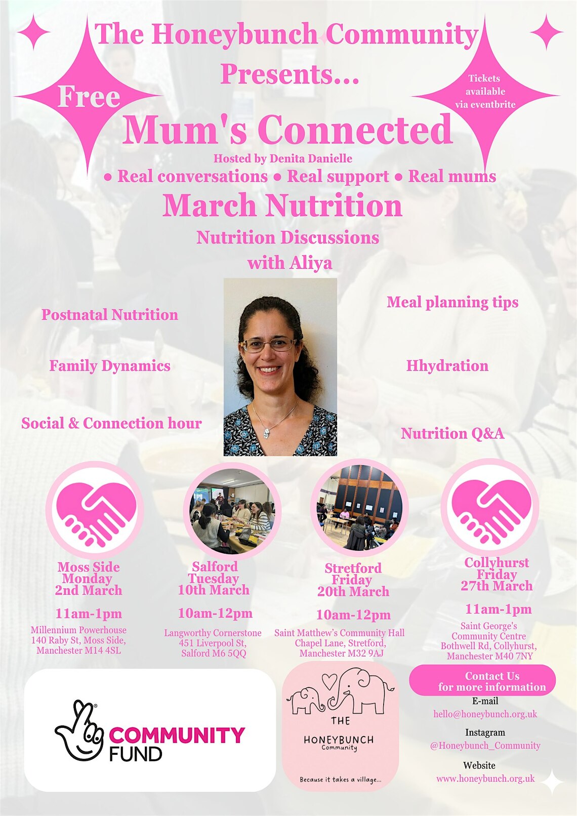 Mums connected march
