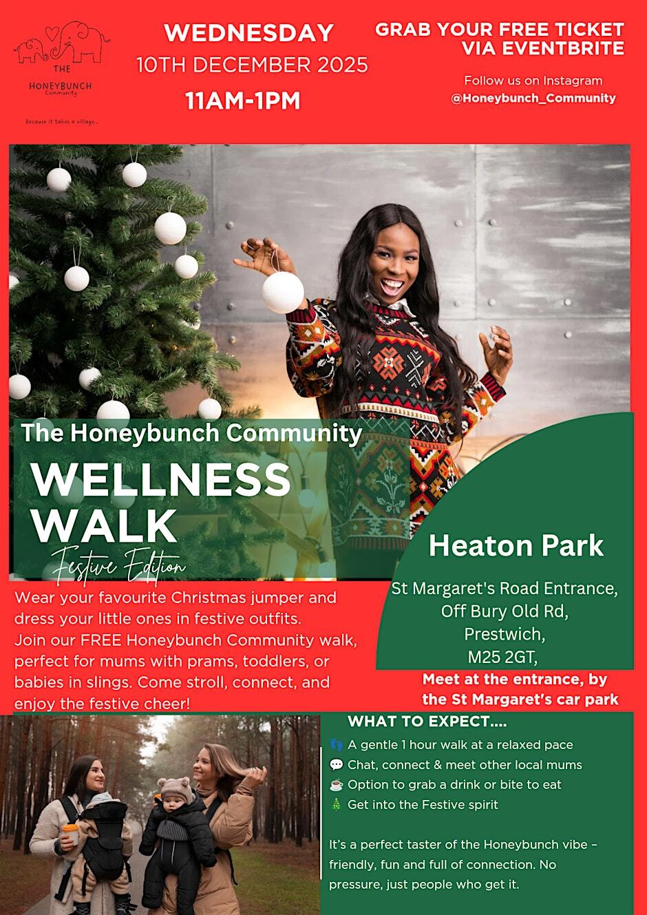 wellness walk festive